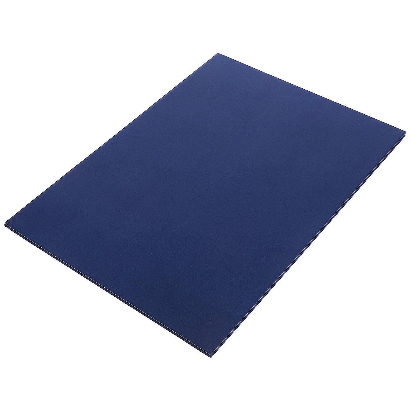 Blue Graduation Certificate Holder Horizontal Hard Paper Cover Shields Certificates