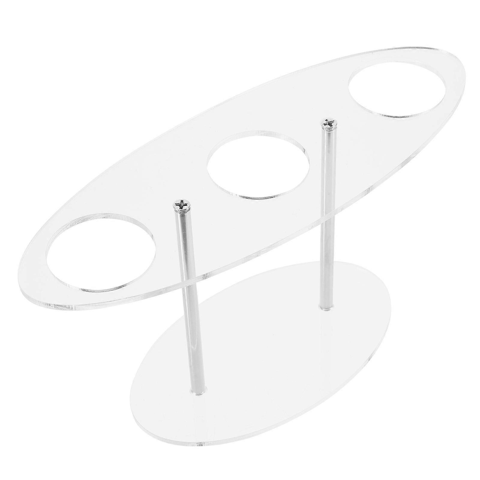 Acryl Eis Display Rack Sushi Rolle Display Stand DIY Eis Kegel Halter