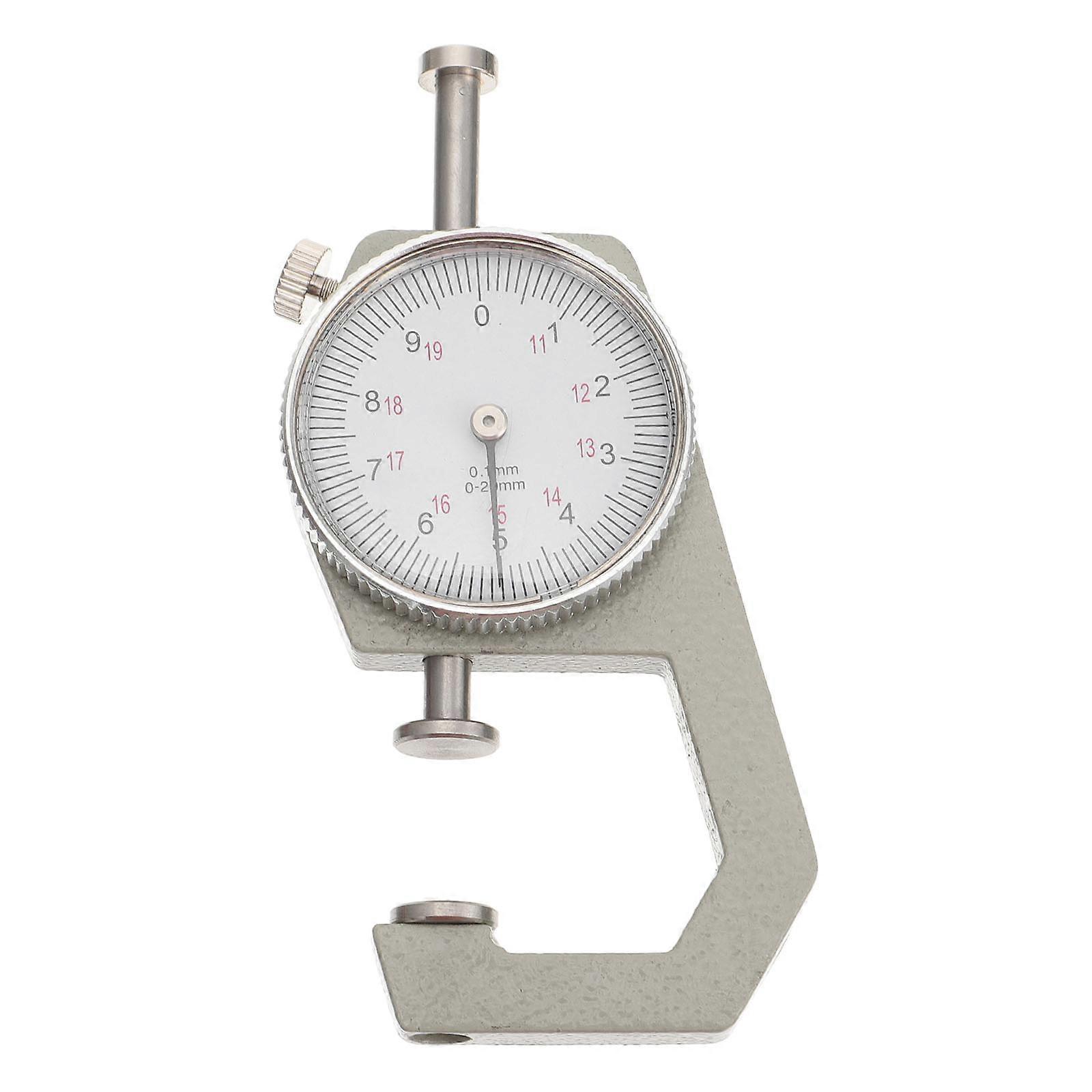 Thickness Gauge for Measuring DIY Tanned Material 1Pcs Silver