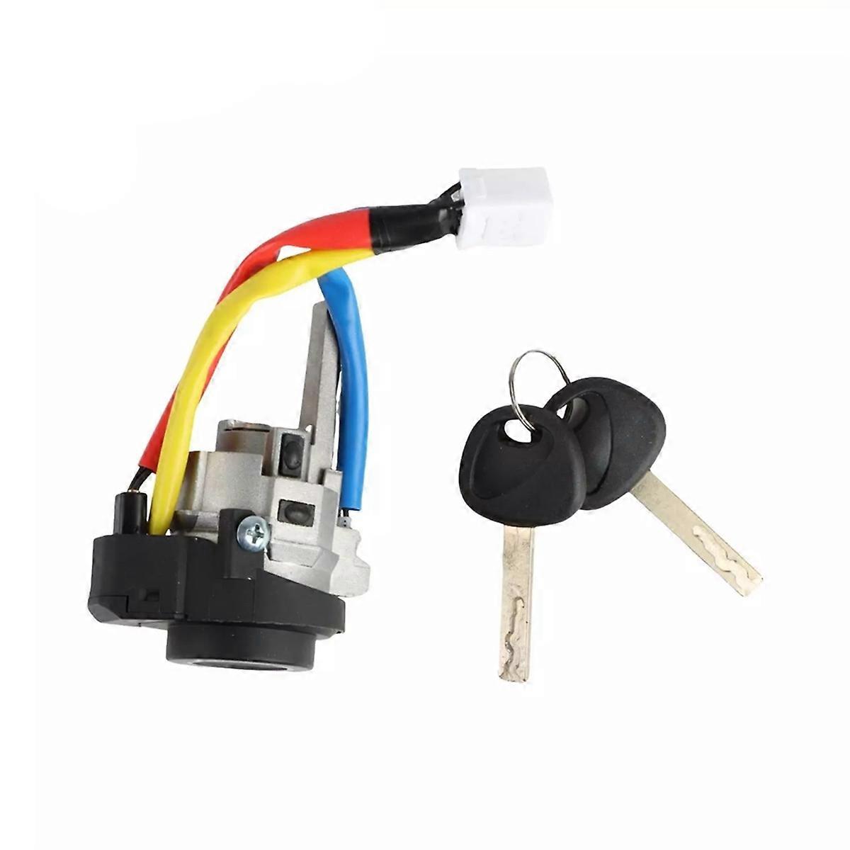 Car Door Ignition Switch Lock Cylinder with 2 Key 81900-M7E00 for