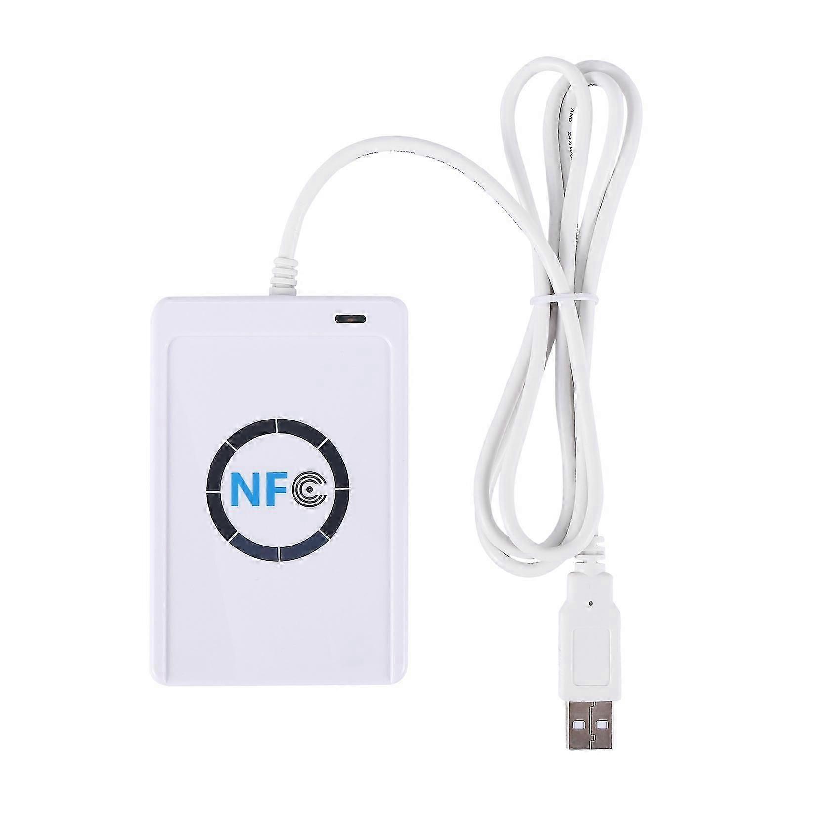 قارئ بطاقات USB NFC ACR122U-A9 قارئ بطاقات RFID بدون تلامس يعمل بنظام Windows قارئ NFC لاسلكي