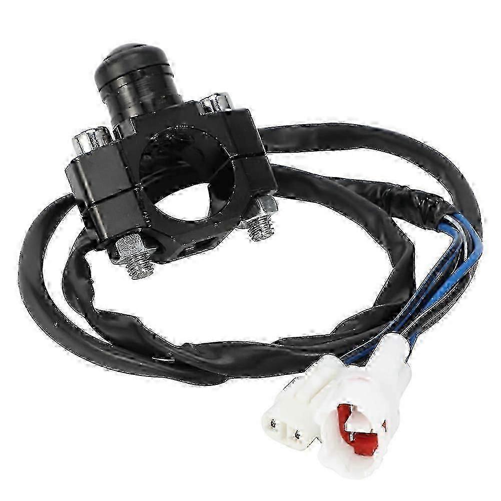 Motorcycle Start Kill Switch for Surron Light Bee S/X, Handlebar Engine Start Stop Ignition Switch Horn Button Purple