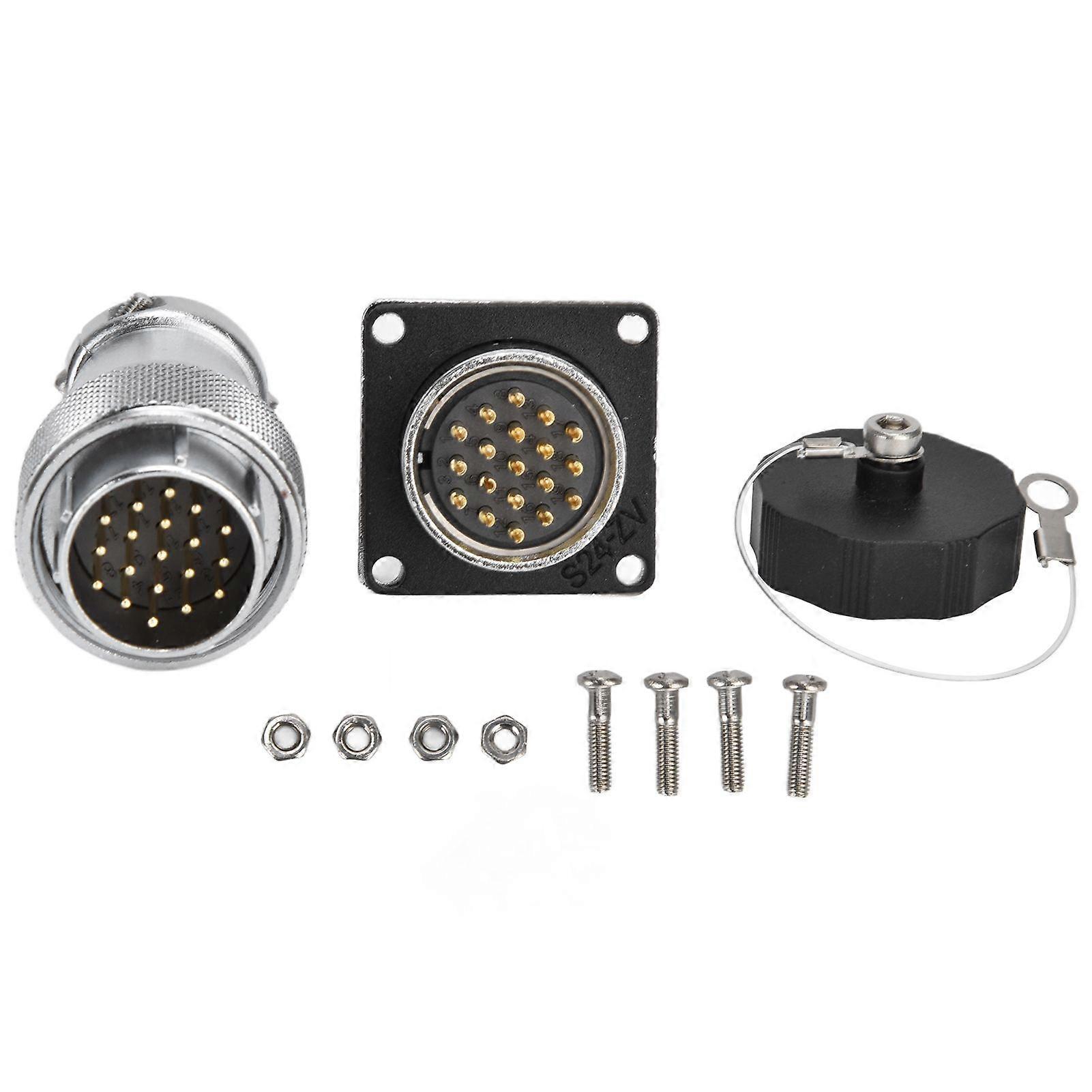 WS24 Aviation Connector Stable High Temperature Resistance Explosionproof Male Plug Female Socket Connector