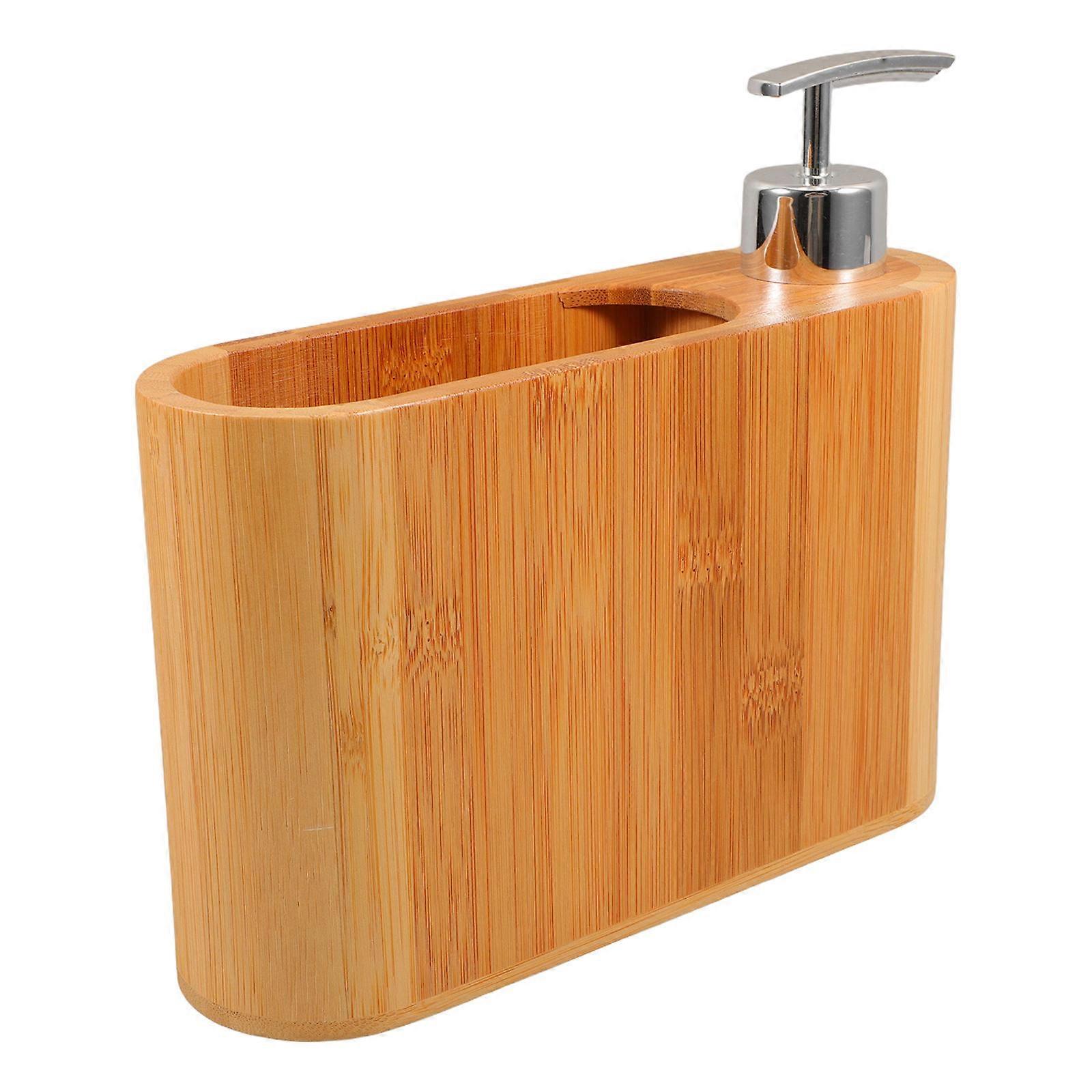 Home Soap Dispenser with Refillable Pump and Comb Holder 4Pcs