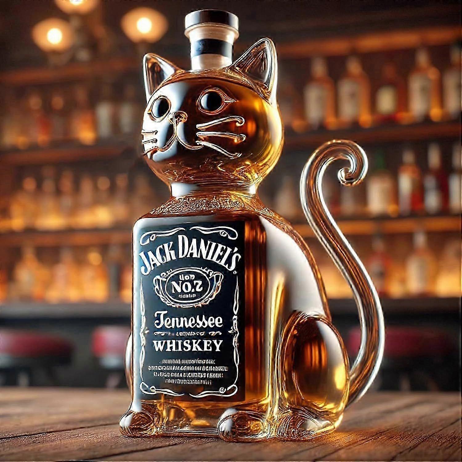 whiskey decanter dachshund shaped 350ml with lid