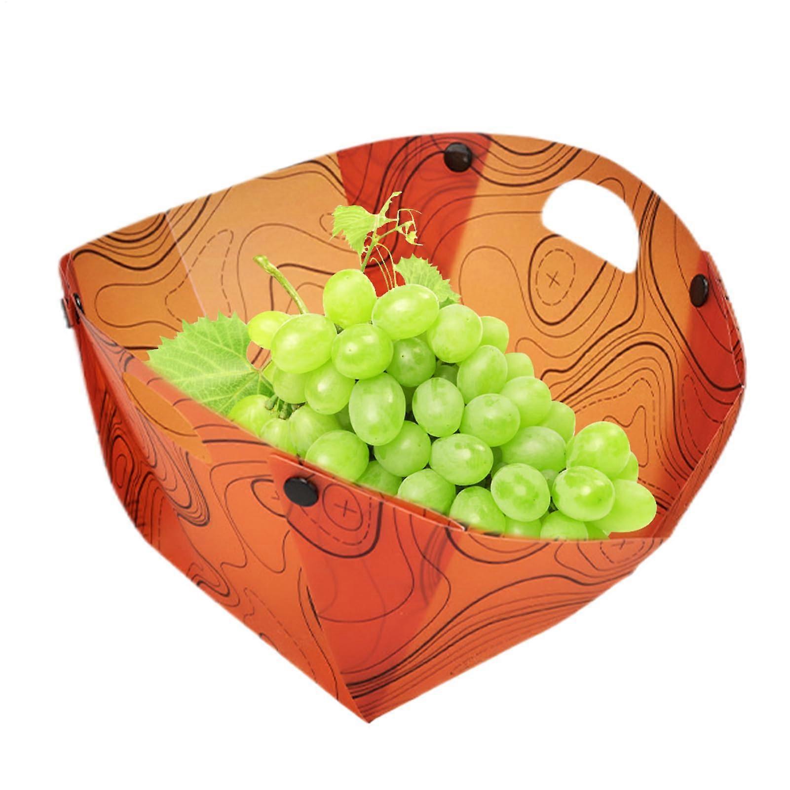 Foldable Plate Folding Travel Bowl Tableware Portable Outdoor Kitchen
