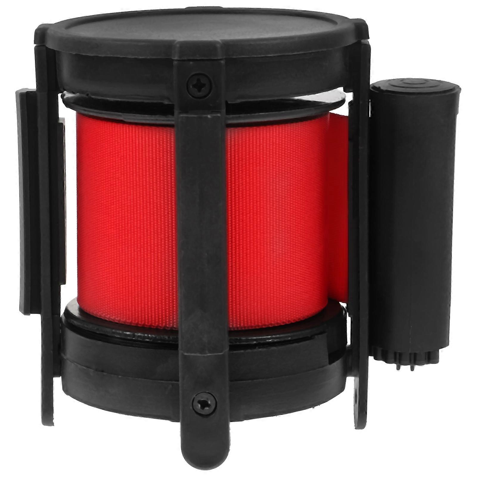 Safety Belt Rope Barrier for Caution 5Pcs Retractable Wall Mount Use