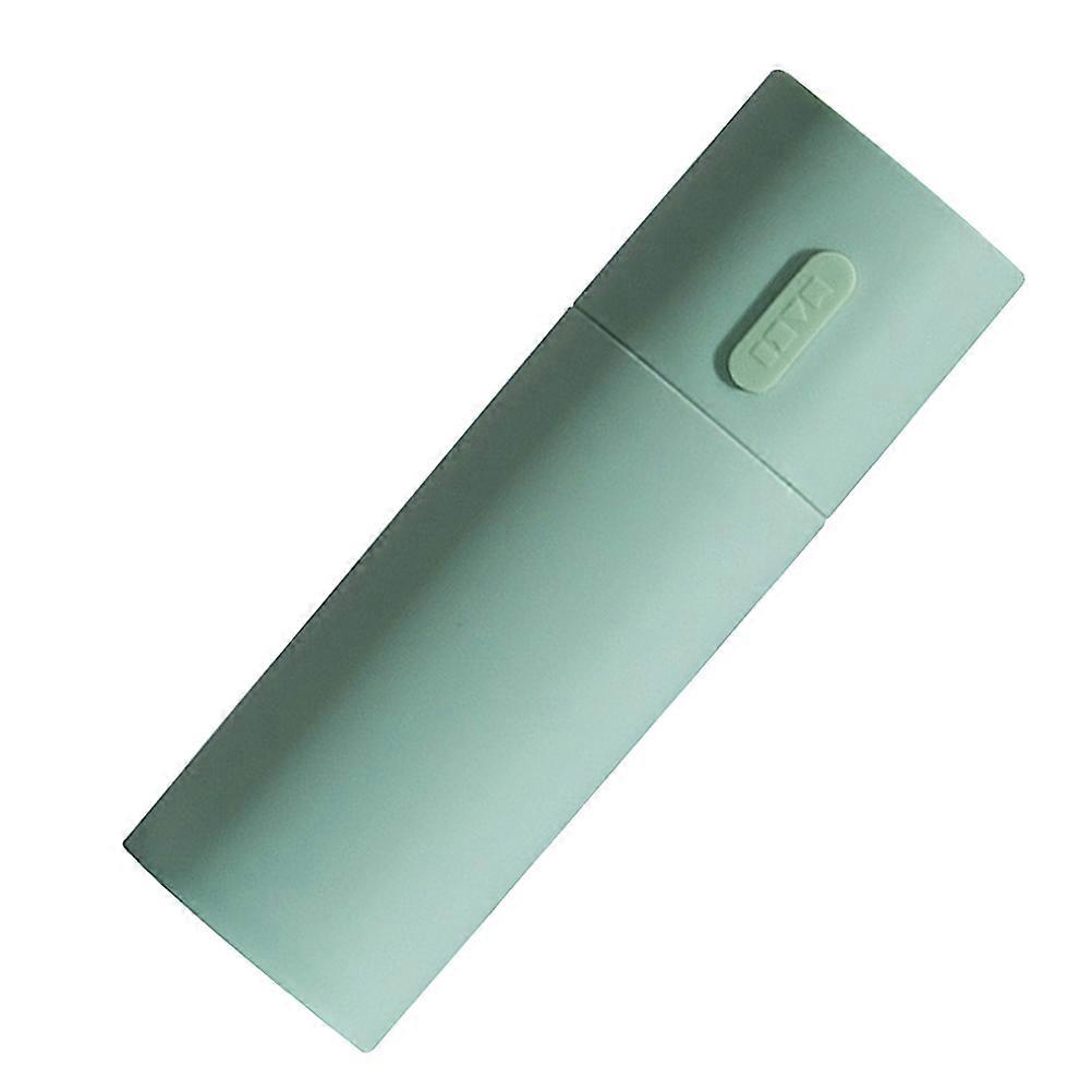 Green Toothbrush Holder for Travel Use with 3Pcs Storage Case