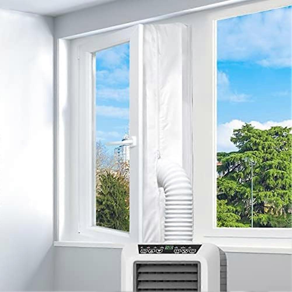500 cm Waterproof Air Conditioning Window Seal Insulation Fabric For Mobile Air Conditioners Window Sealing White