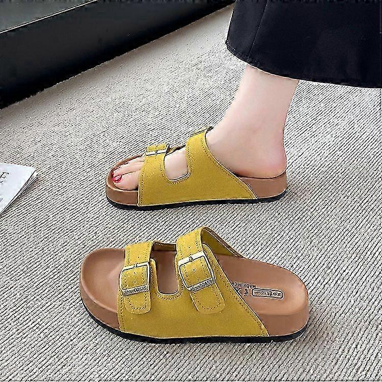Chaussons Birkenstock pour femmes, 2025, chaussons de plage décontractés à semelle souple et surface douce pour femmes 2025