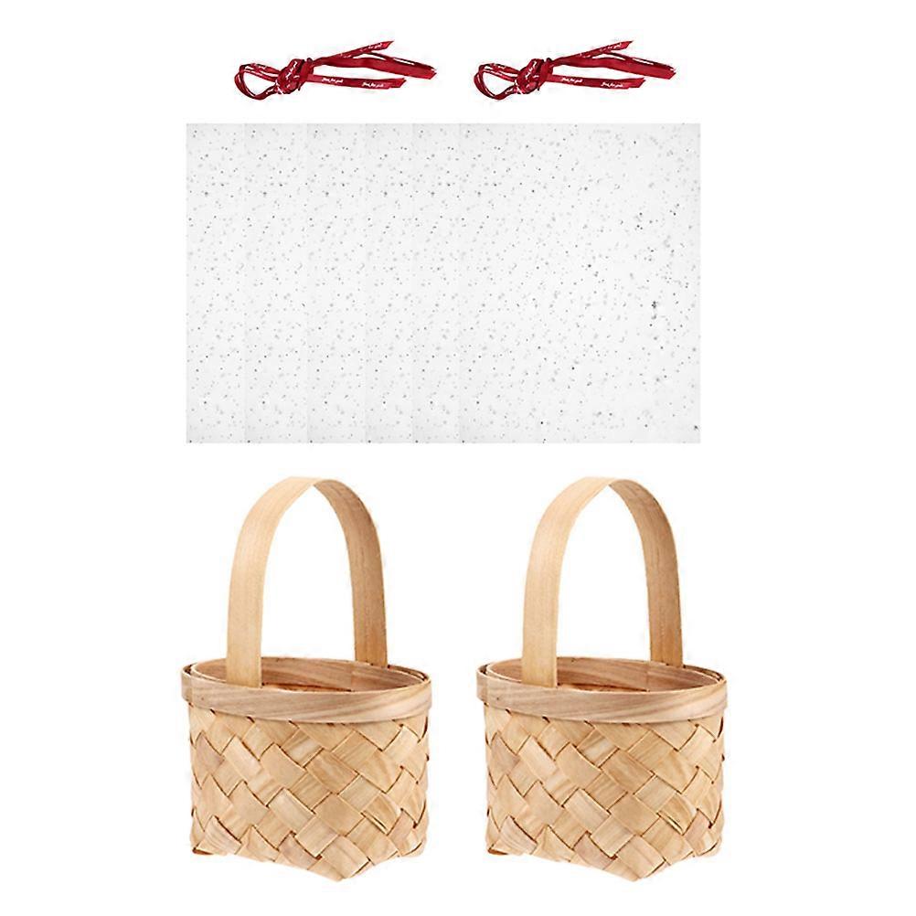 Decorative Tiny Basket Multi-Function Candy Basket for Storage 8Pcs