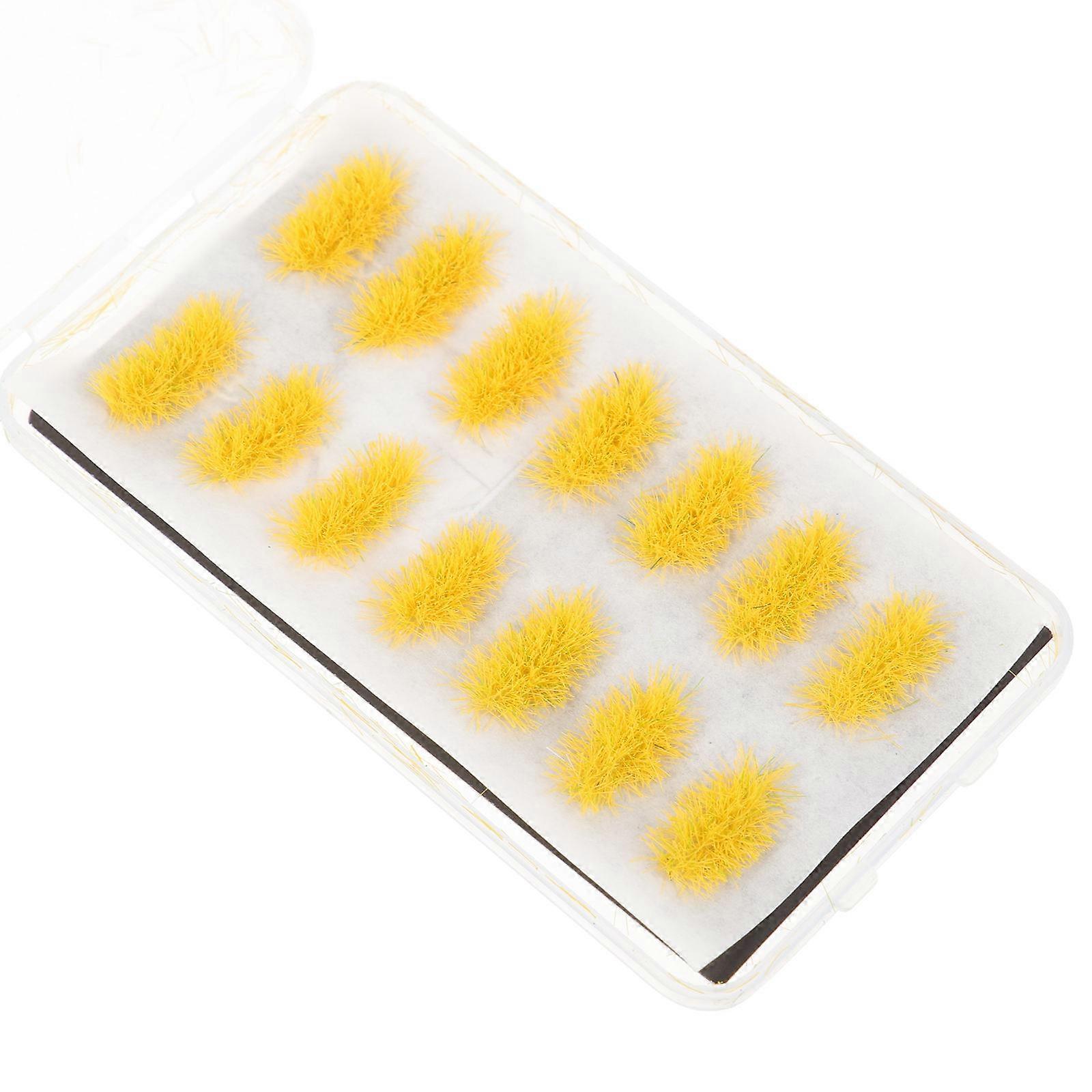 Simulation Grass Cluster For Sand Table Decoration 11X6.2CM Plastic Grass Tufts For DIY Modeling 2 Boxes