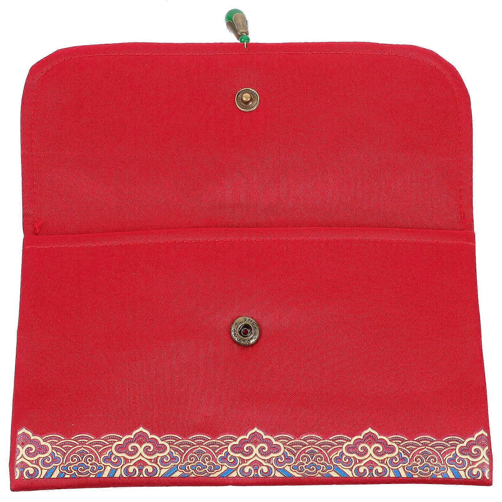 Chinese Red Envelope Set For Wedding Decoration Featuring Lucky Money Packets In Multi Color Ideal For Bridal Showers 3Pcs
