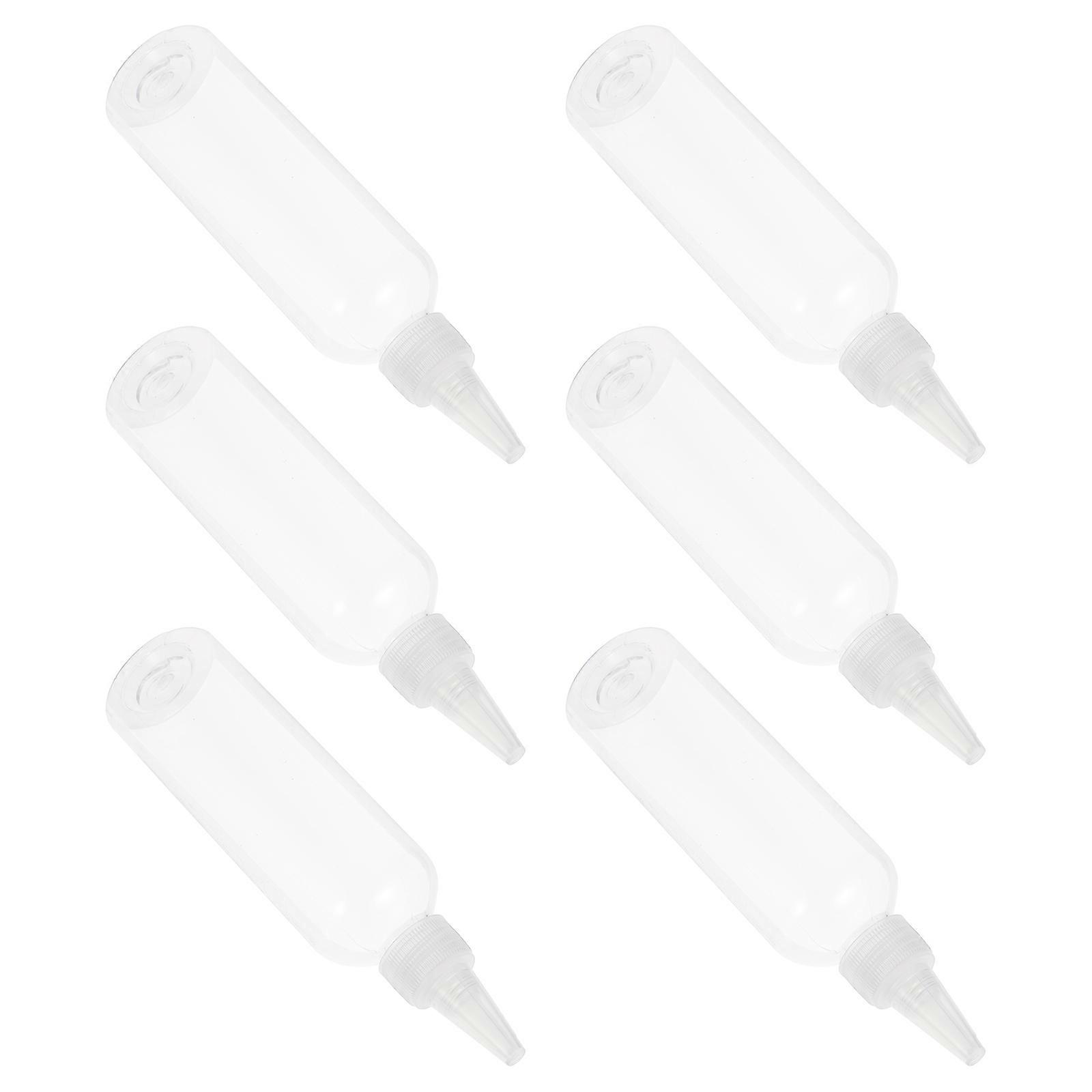 Squeeze Bottle Transparent Plastic Liquid Bottles for Home Use 60Pcs