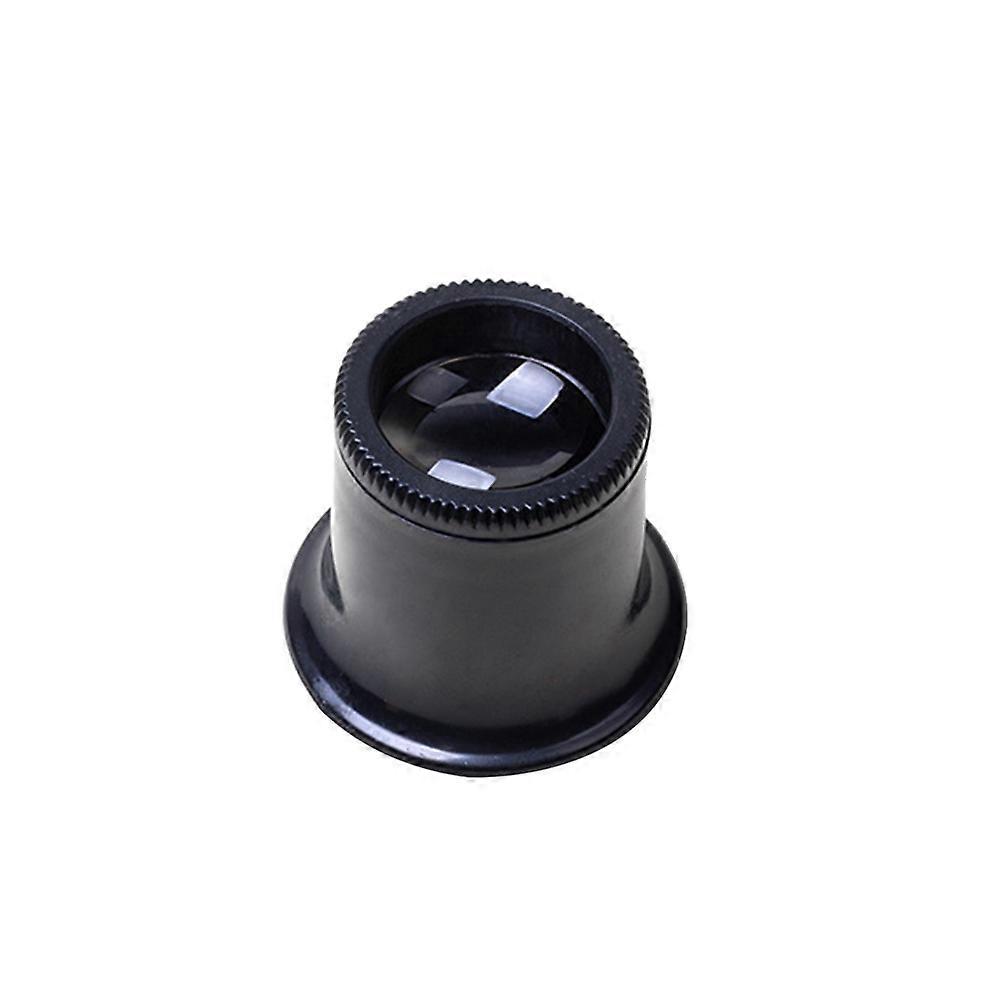Magnifying Glass Eye Clip Optical Magnifier for Magnifying Use 3Pcs Black