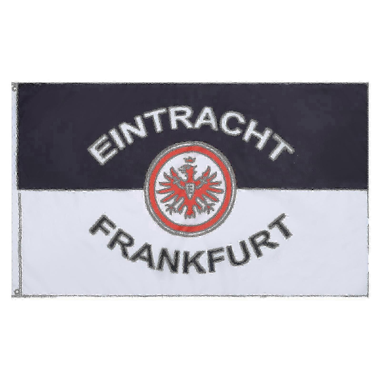 아인트라흐트 프랑크푸르트 국기 프랑크푸르트 축구 클럽 디지털 인쇄 깃발 150*90cm