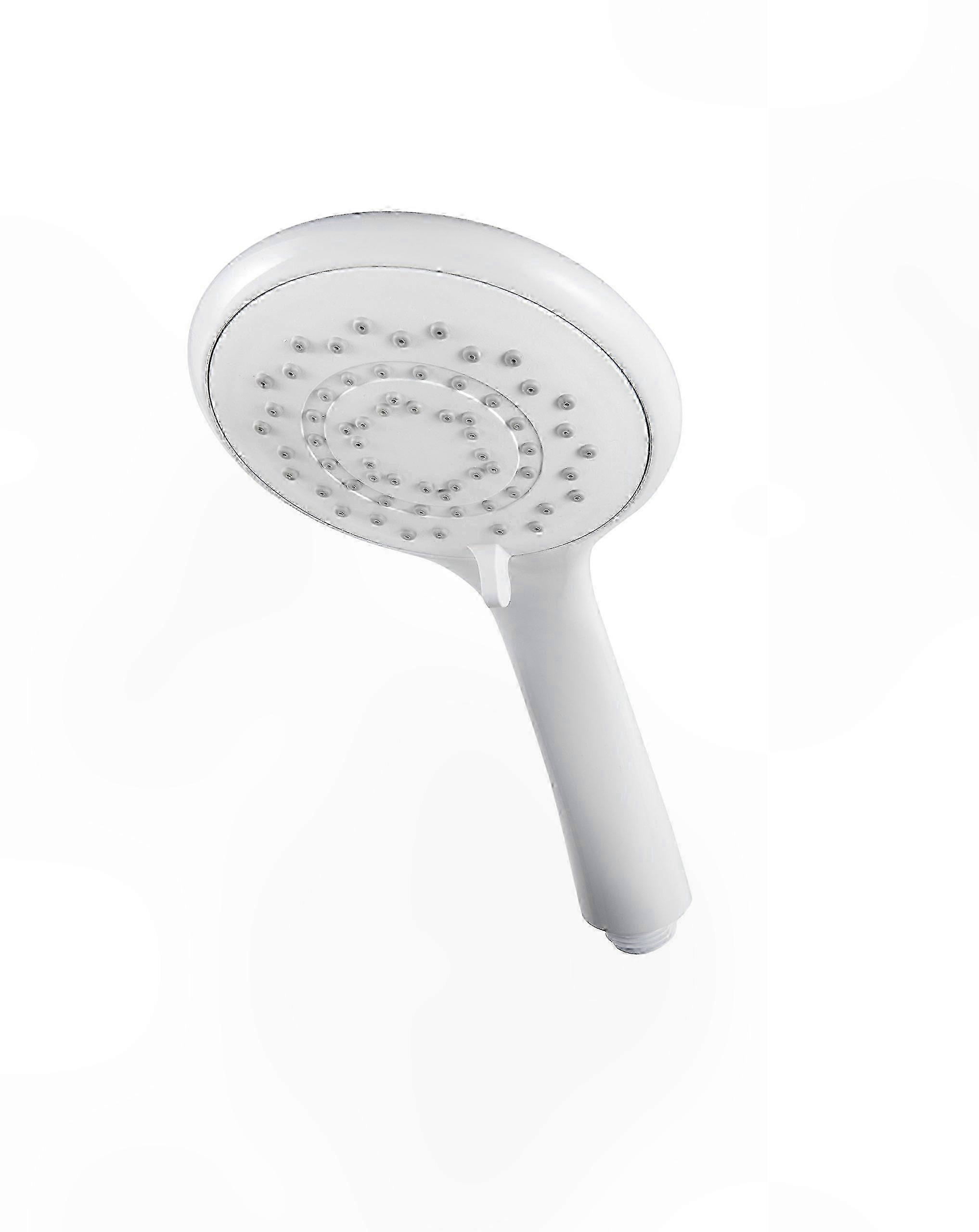 Bathroom and Kitchen White Shower Head for Cleaning and Refreshing Use