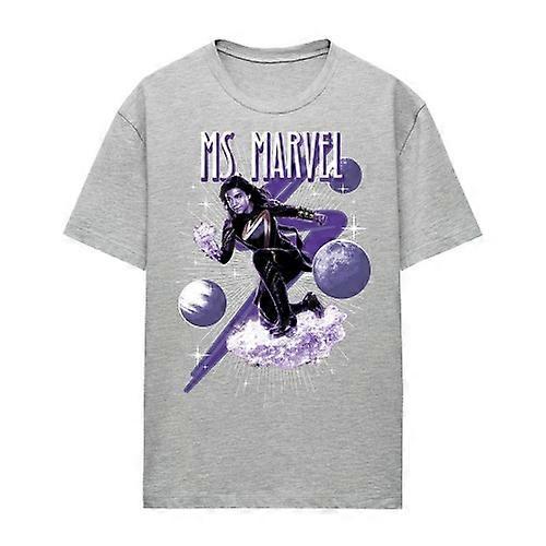 The Marvels Womens/Ladies Ms Marvel Comic Heather T-Shirt