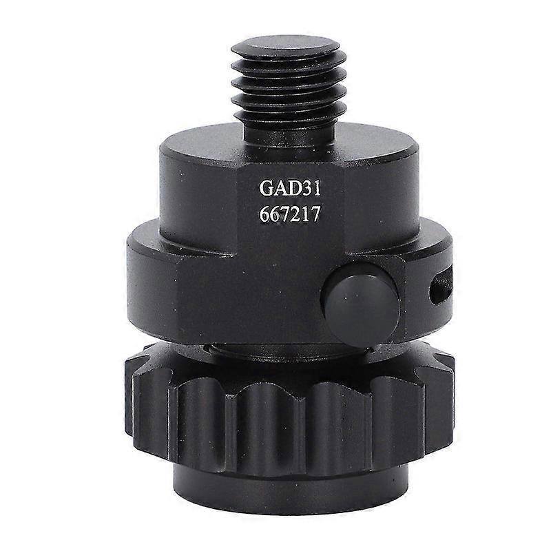 Prism Adapter 5/8 11 Thread Aluminum Alloy Surveying Prism Adapter for GPS RTK Total Station Base