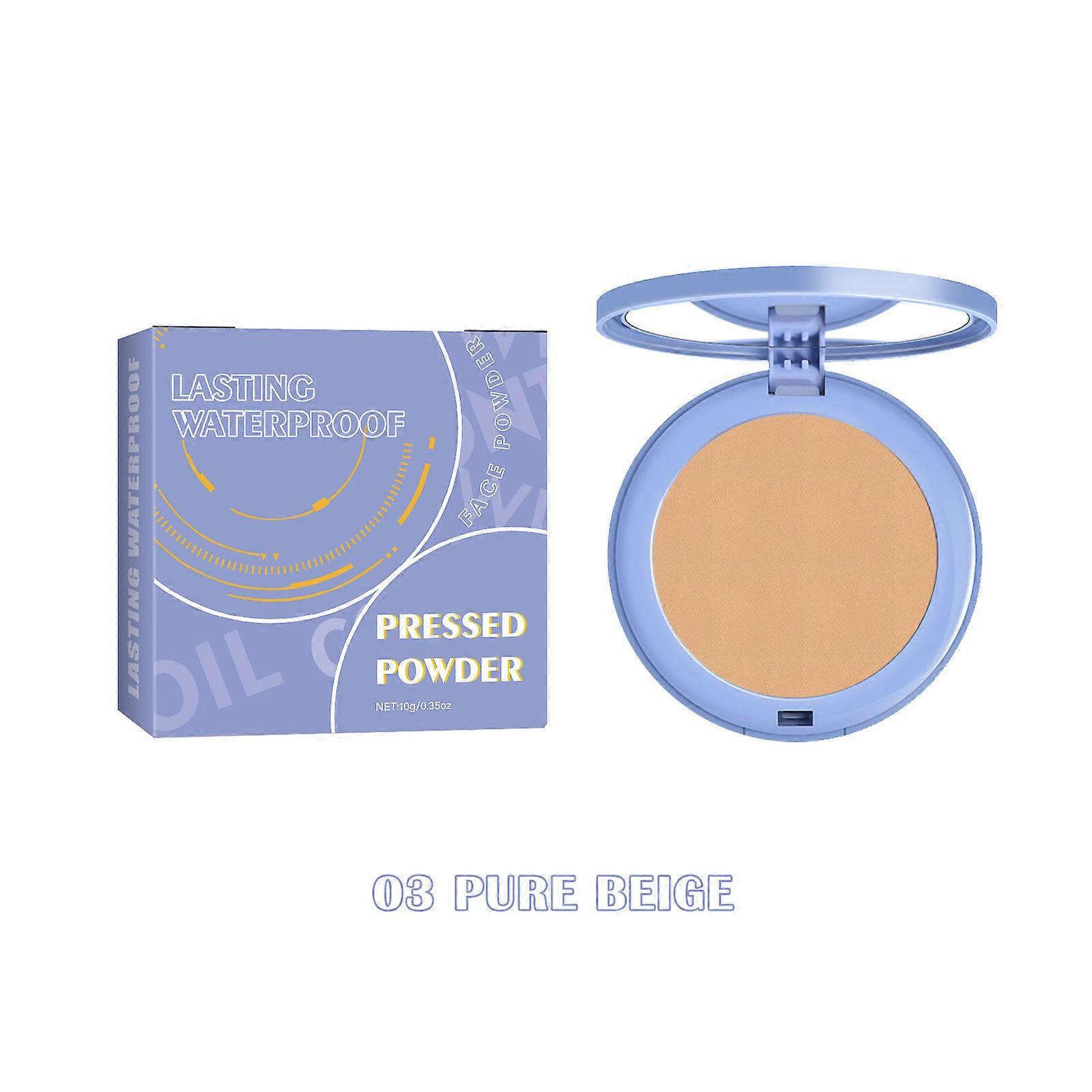 Best-selling setting powder, flawless, long-lasting, and not easy to remove, natural, light, and breathable setting powder, size 03