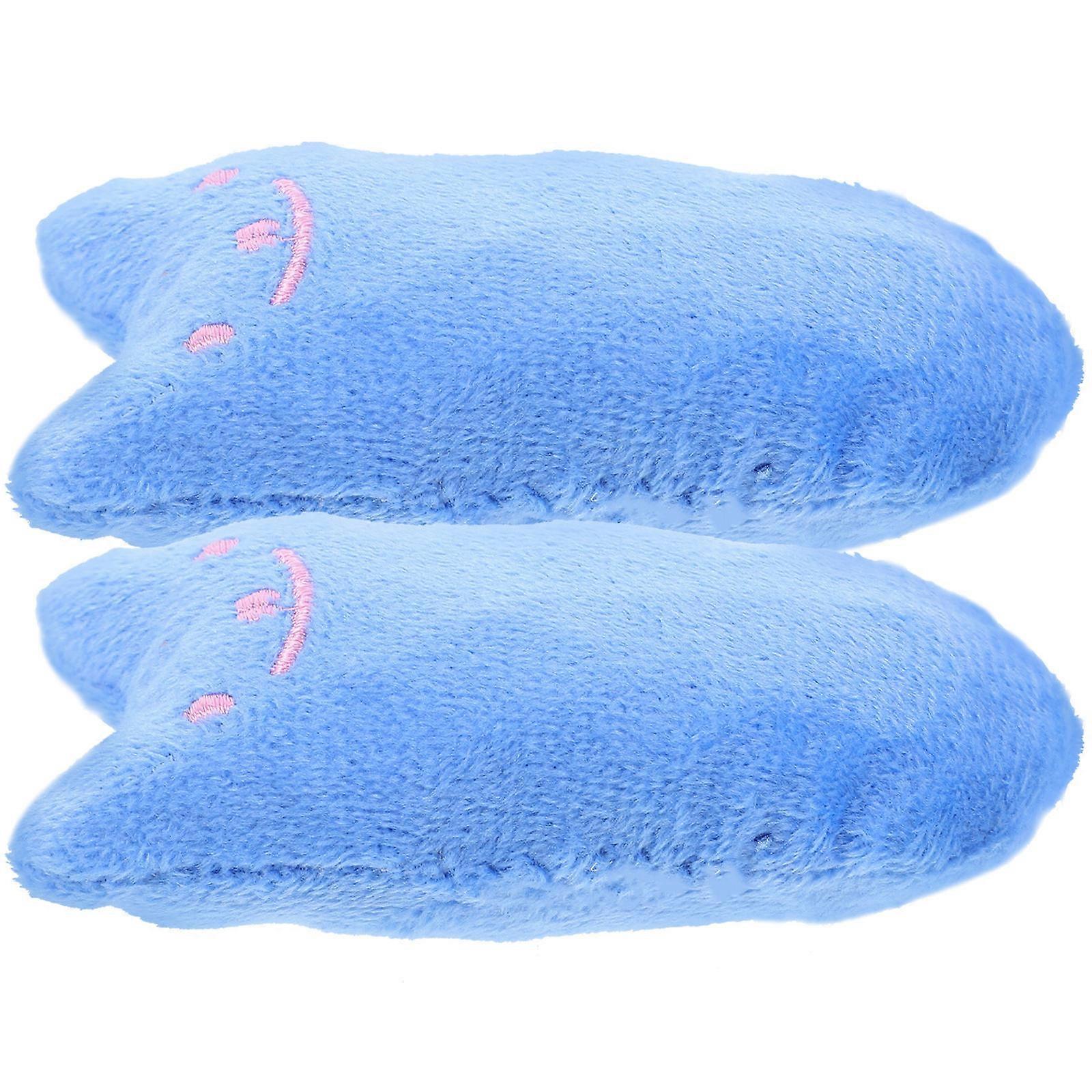 Catnip Toy Plush Stuffed Cat Chew Toy for Teeth Grinding 10Pcs Pack