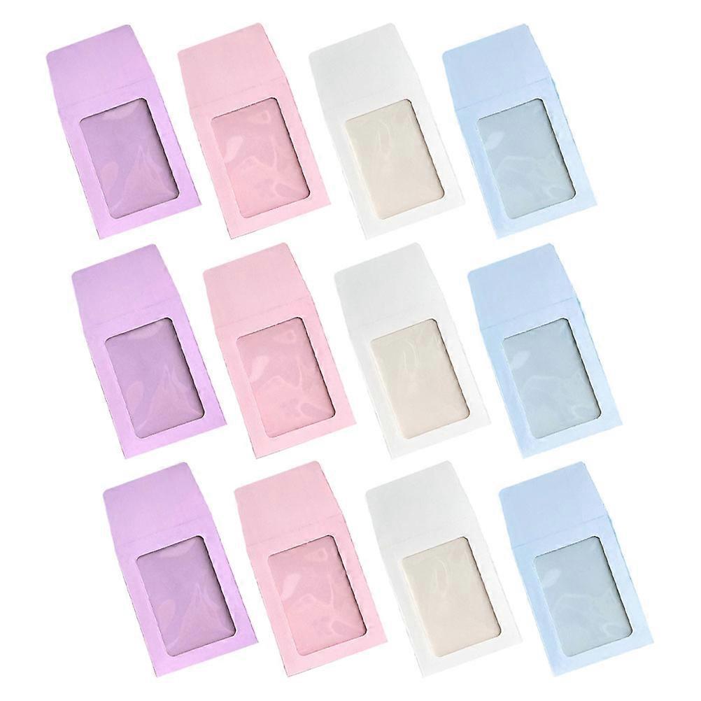Card Sleeves Paper Displaying Covers for Cards 80Pcs Variety Colors