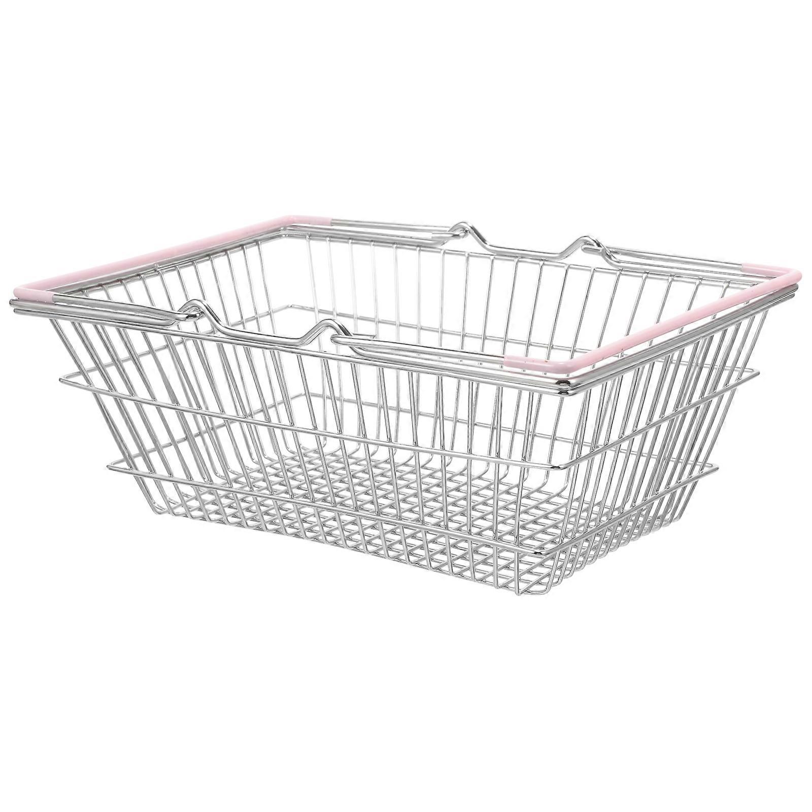 Practical Handheld Shopping Basket for Storage Use 5Pcs Set