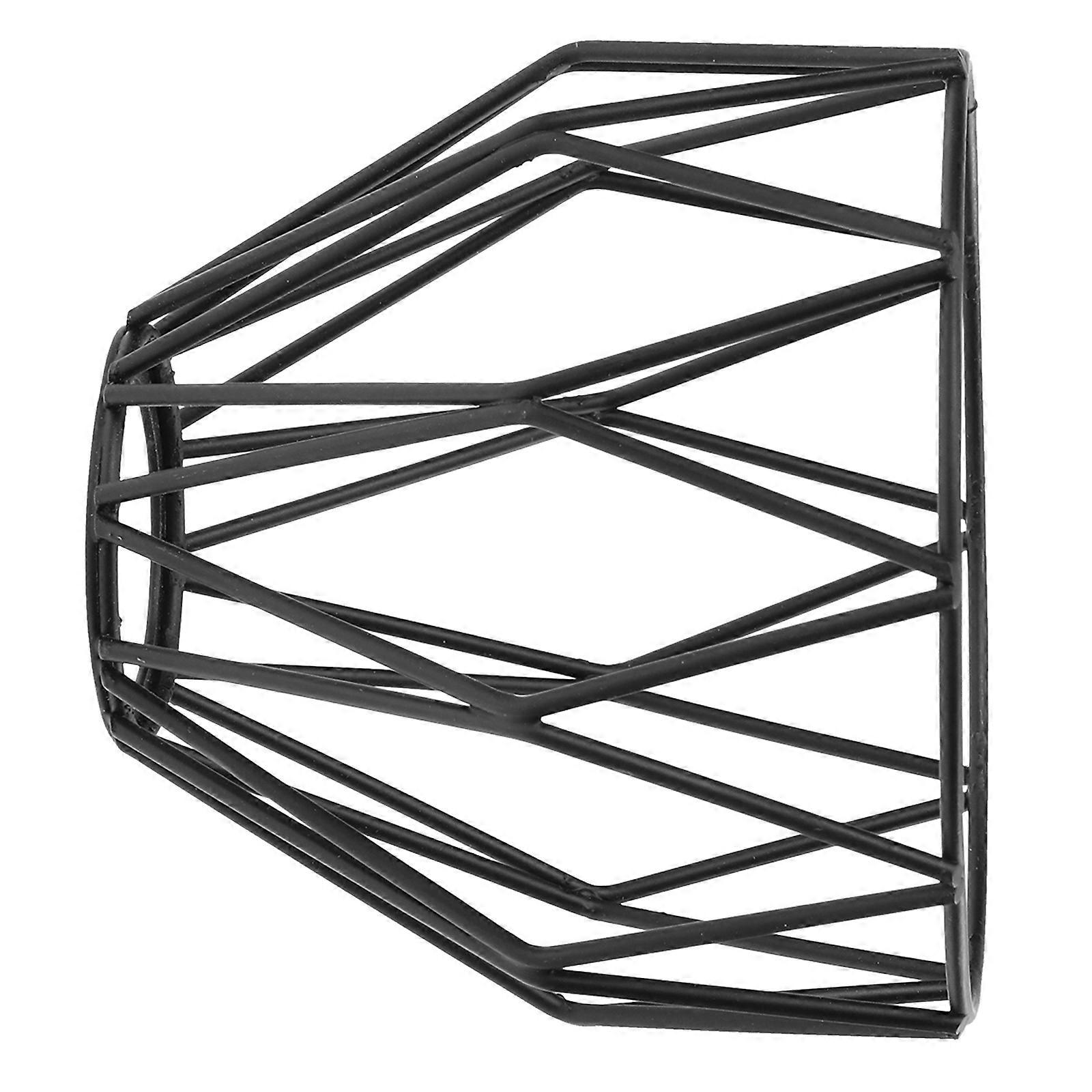 Iron Art Decorative Lamp Shade for Ceiling Light 6Pcs Black Accessory