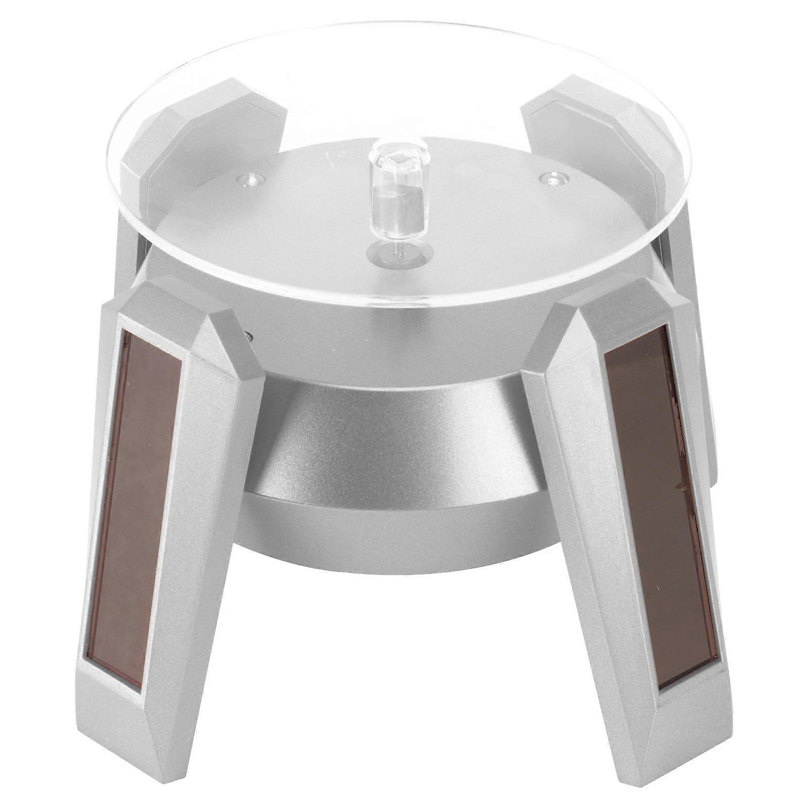 Solar Turntable Display Stand with Rotation 2Pcs