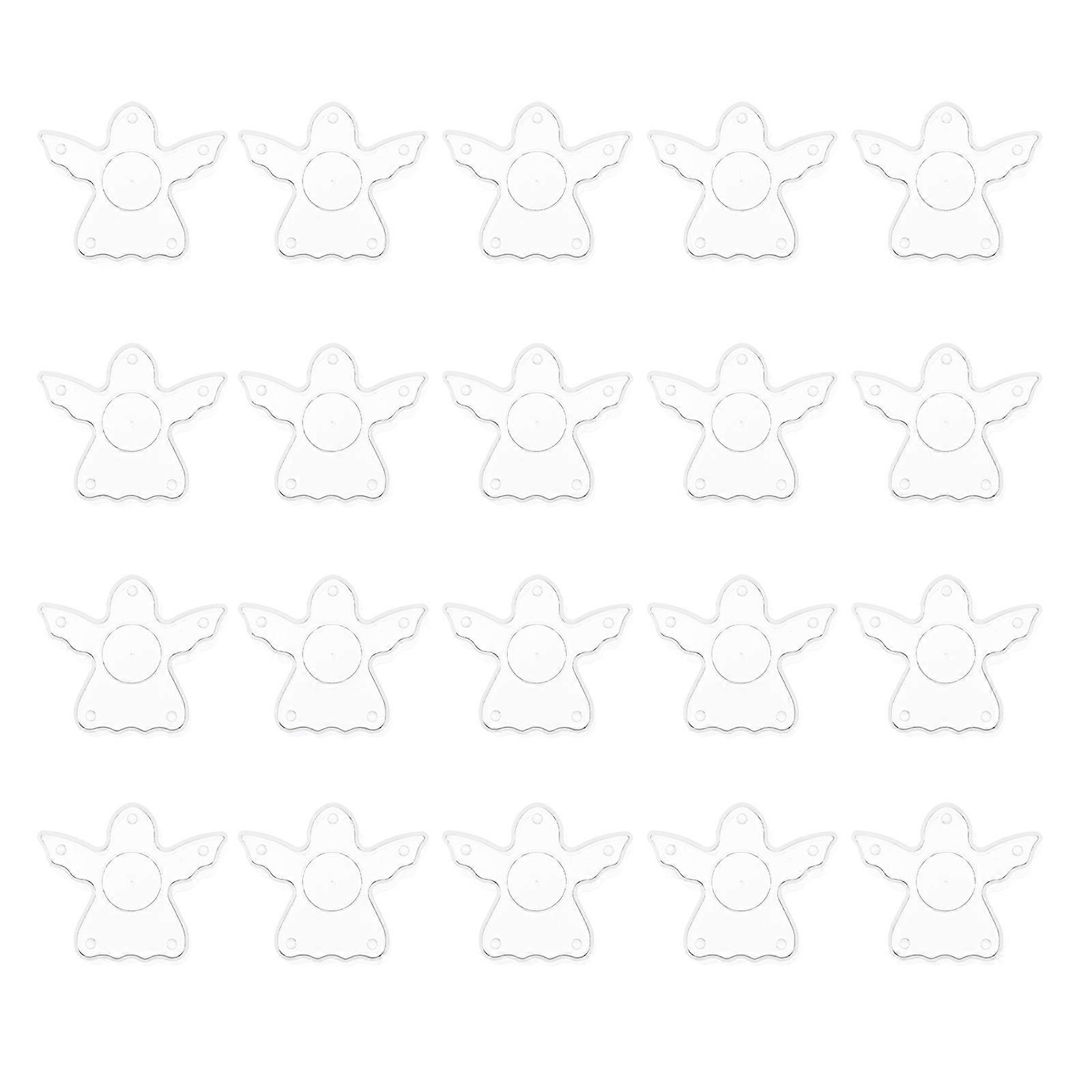 Inflaming Retarding Plastic Candle Shell for DIY Candle Container 60Pcs