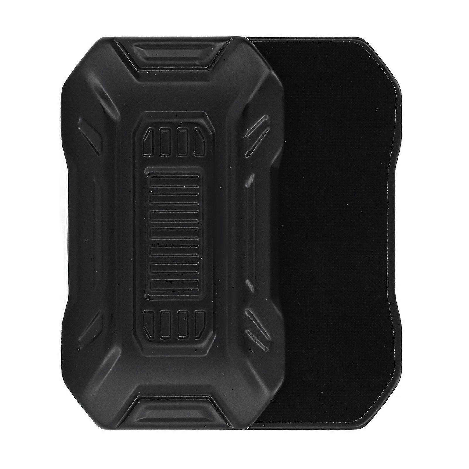 Push Card Slider Magnetic Push Card Zinc Alloy Crisp Sound Stress Relief Exquisite Pattern Slider Toy Black