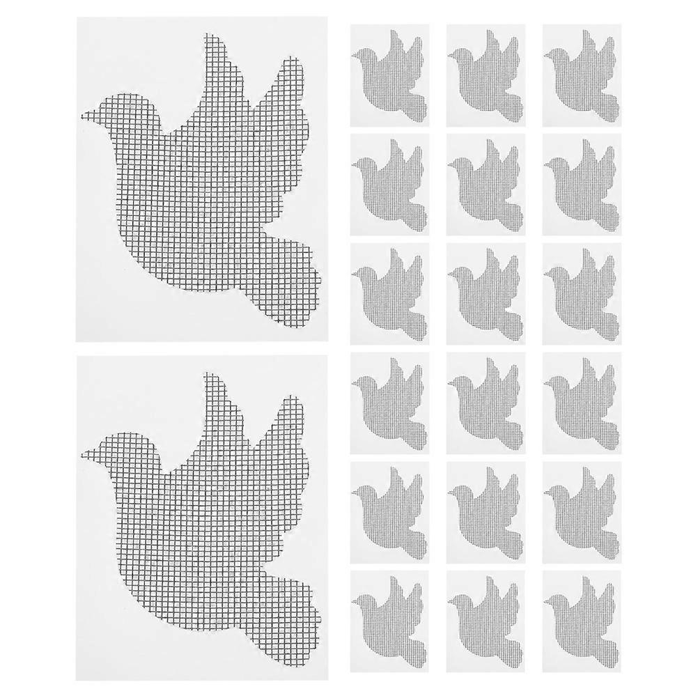 Window Screen Repair Kit Screen Patch for Door Mesh Repair 60Pcs