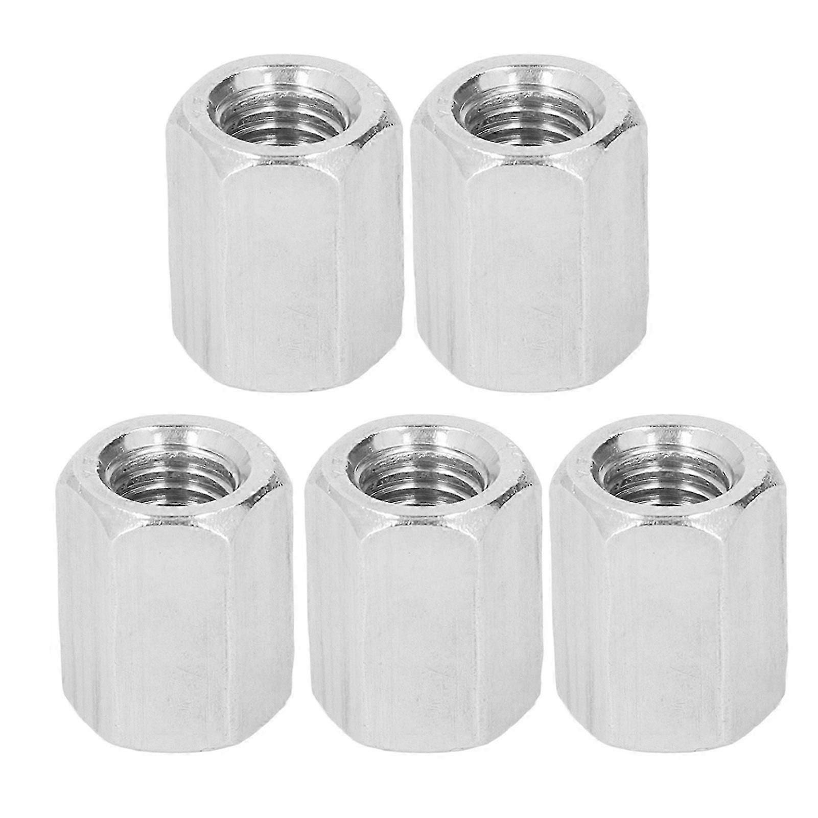 High quality 5pcsM12*1.75-19-L25mm 304 stainless steel hexagonal connecting