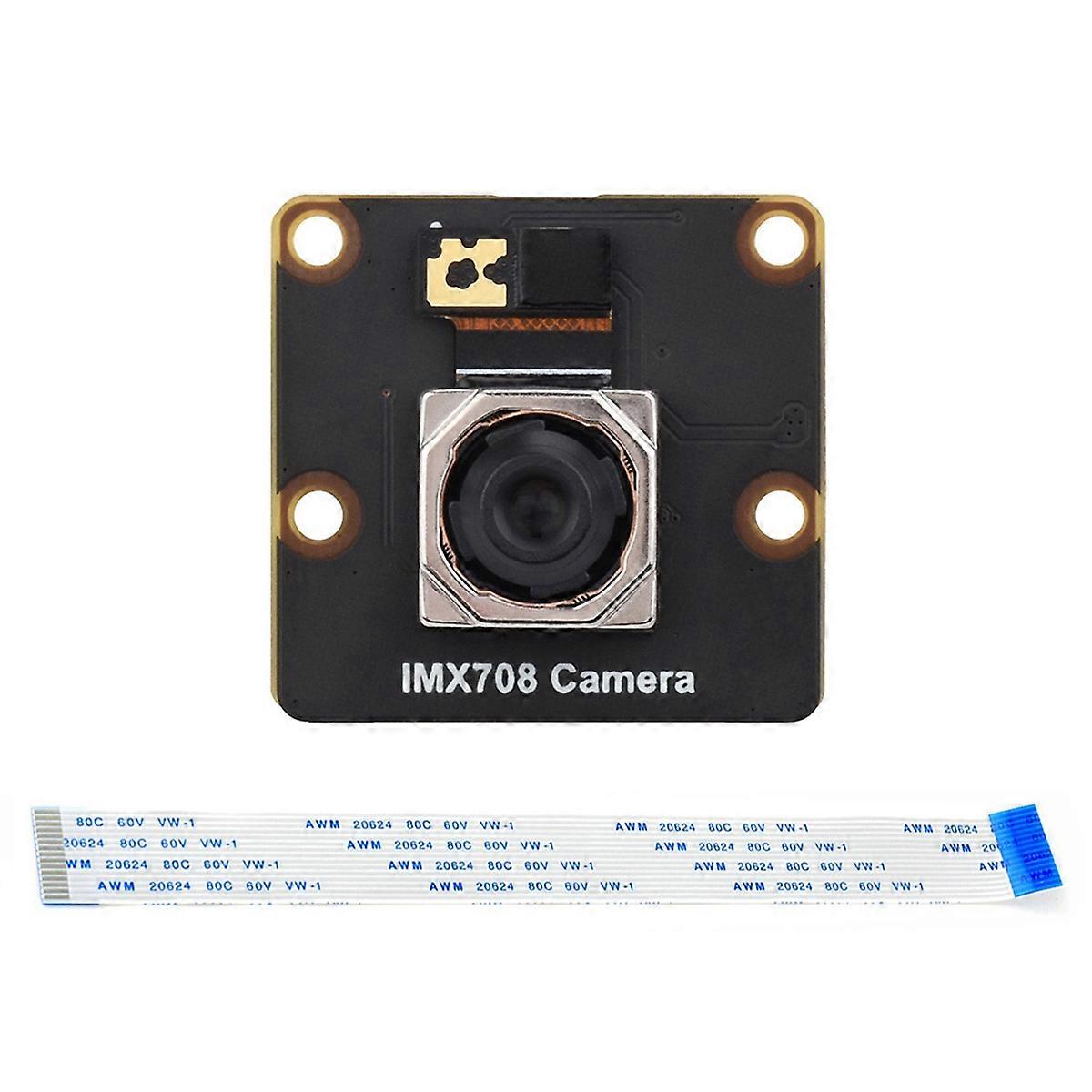 For IMX708 NoIR Camera 12MP Autofocus Camera Support HDR 75 FOV for 5 4B 3B+ 3B Zero 75