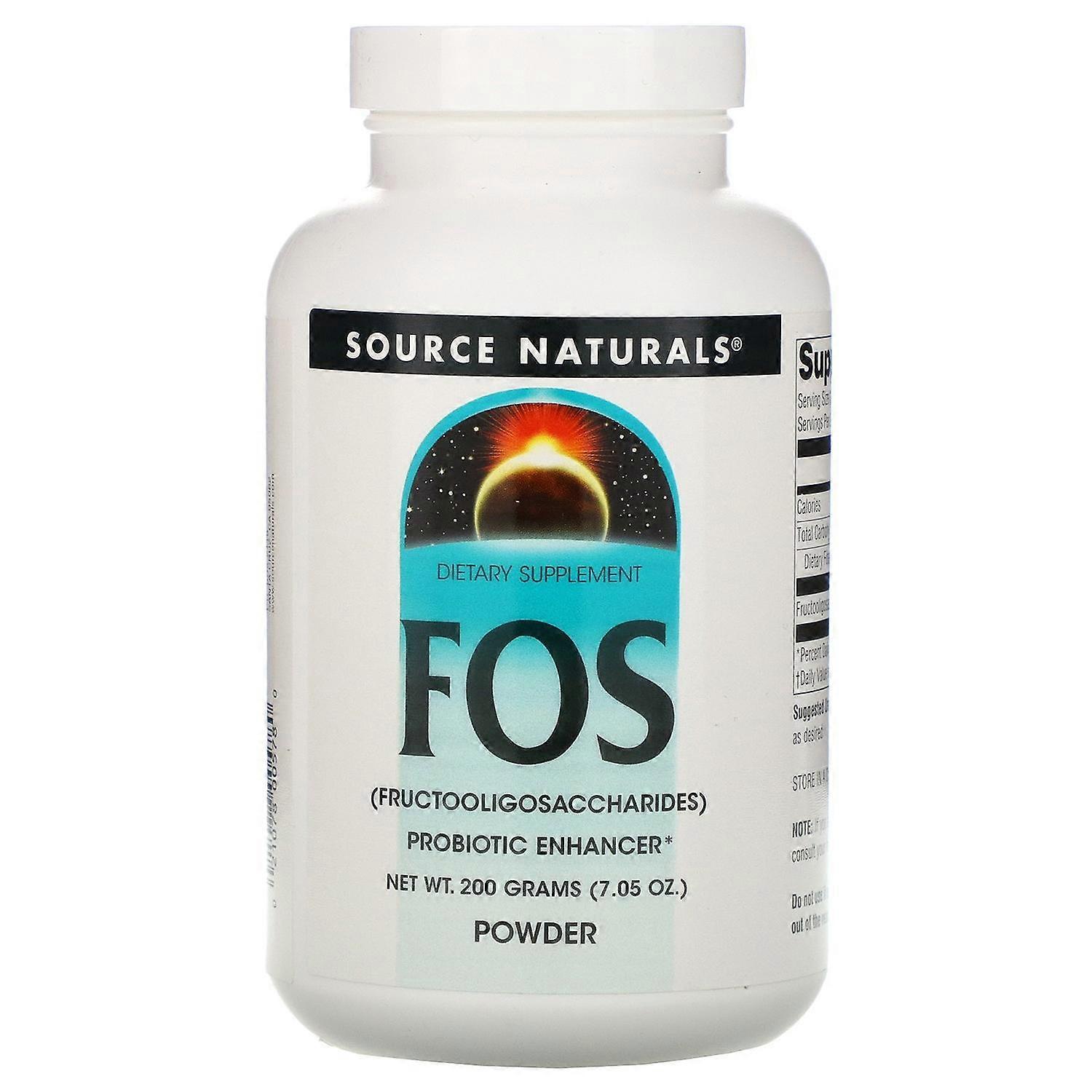 Source Naturals, FOS Powder, 7.05 oz (200 g)