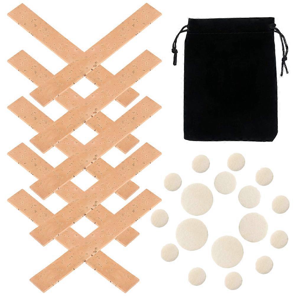 Clarinet Neck Joint Cork Instrument Accessories for Repair in 4Sets Pack