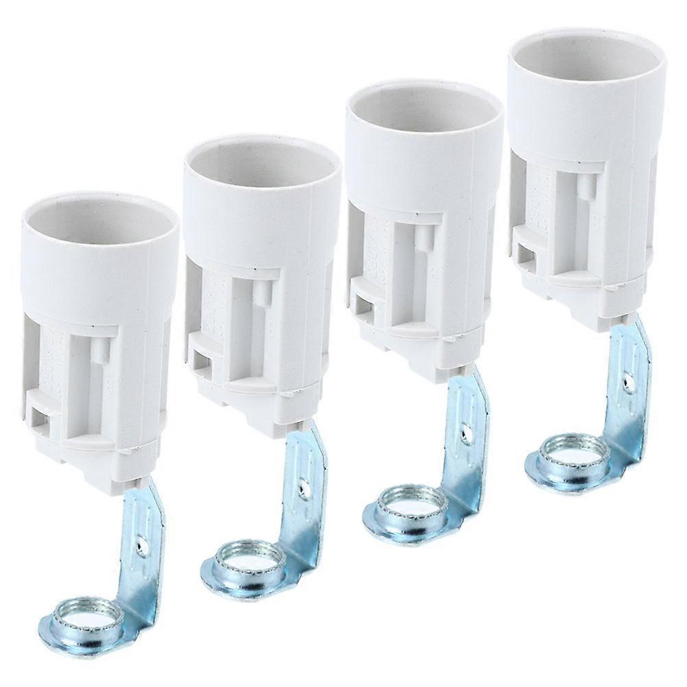 Candelabra Socket Replacement E14 Chandelier Lamp Holder for Lighting 12Pcs