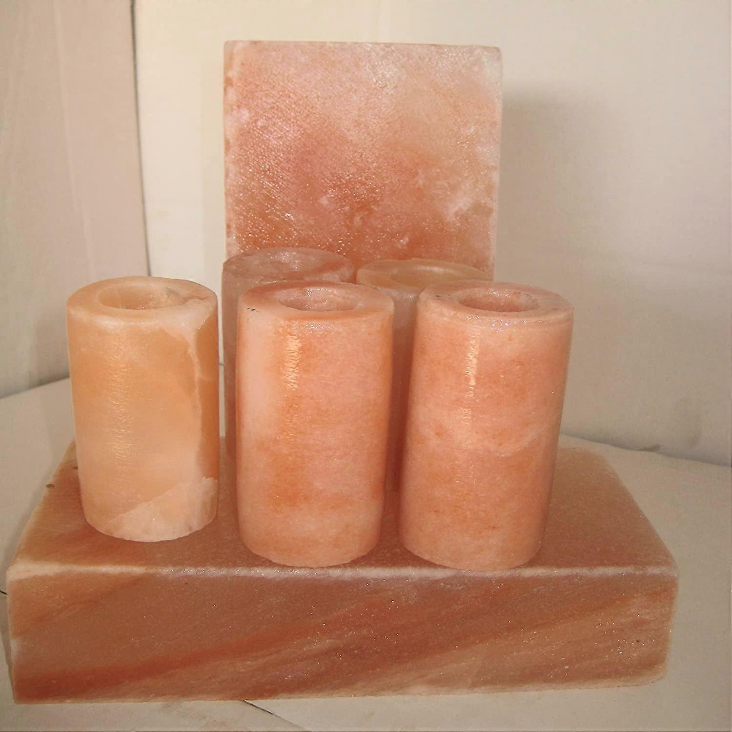 Authentic Himalayan Salt Shot Glasses - 4 Pack!
