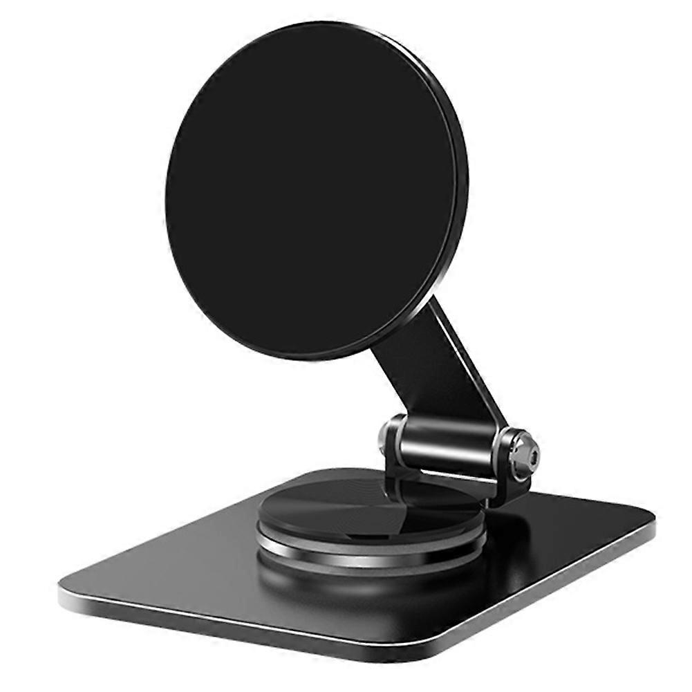Phone Holder Desktop Magnetic Phone Stand 360° Rotation Foldable Desktop Cell Phone Stand for Most Smartphones