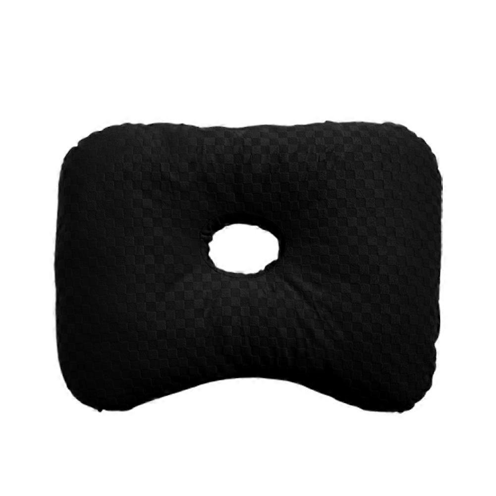Ear Piercing Pillow Soft Breathable Neck Head Support Side Sleeping Pillow