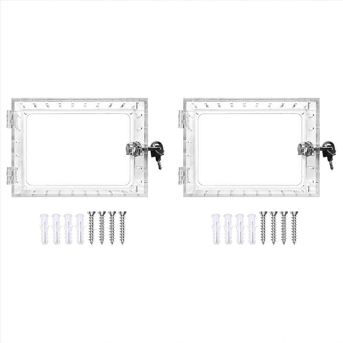 Lock Box with Key,for Thermostat on Wall.5 in Hx4.72 in Wx1.65 inch D