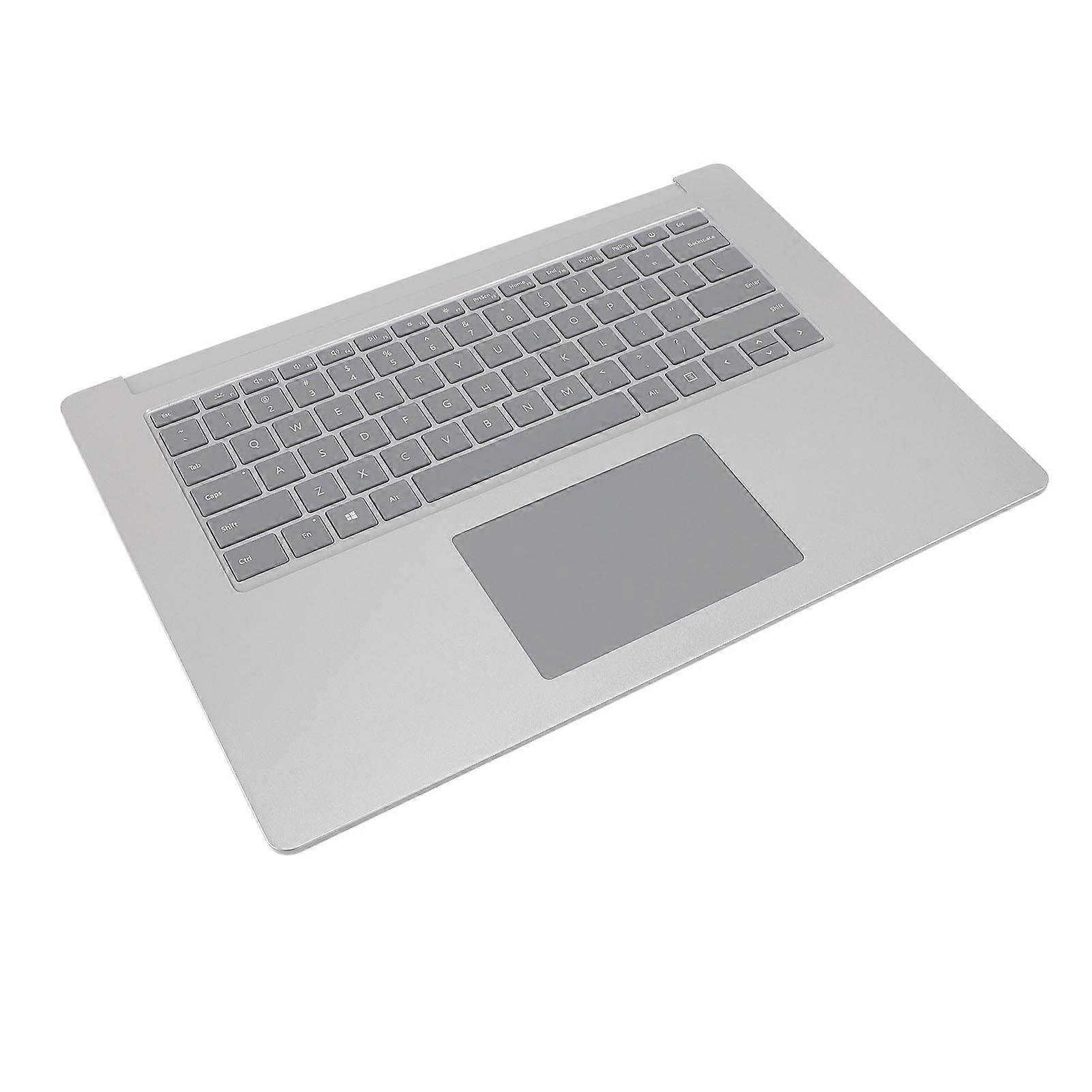 Palmrest Replacement for Laptop 3 4 5 1873 15 Inch Touchpad Keyboard Assembly for Daily and Office Silver 