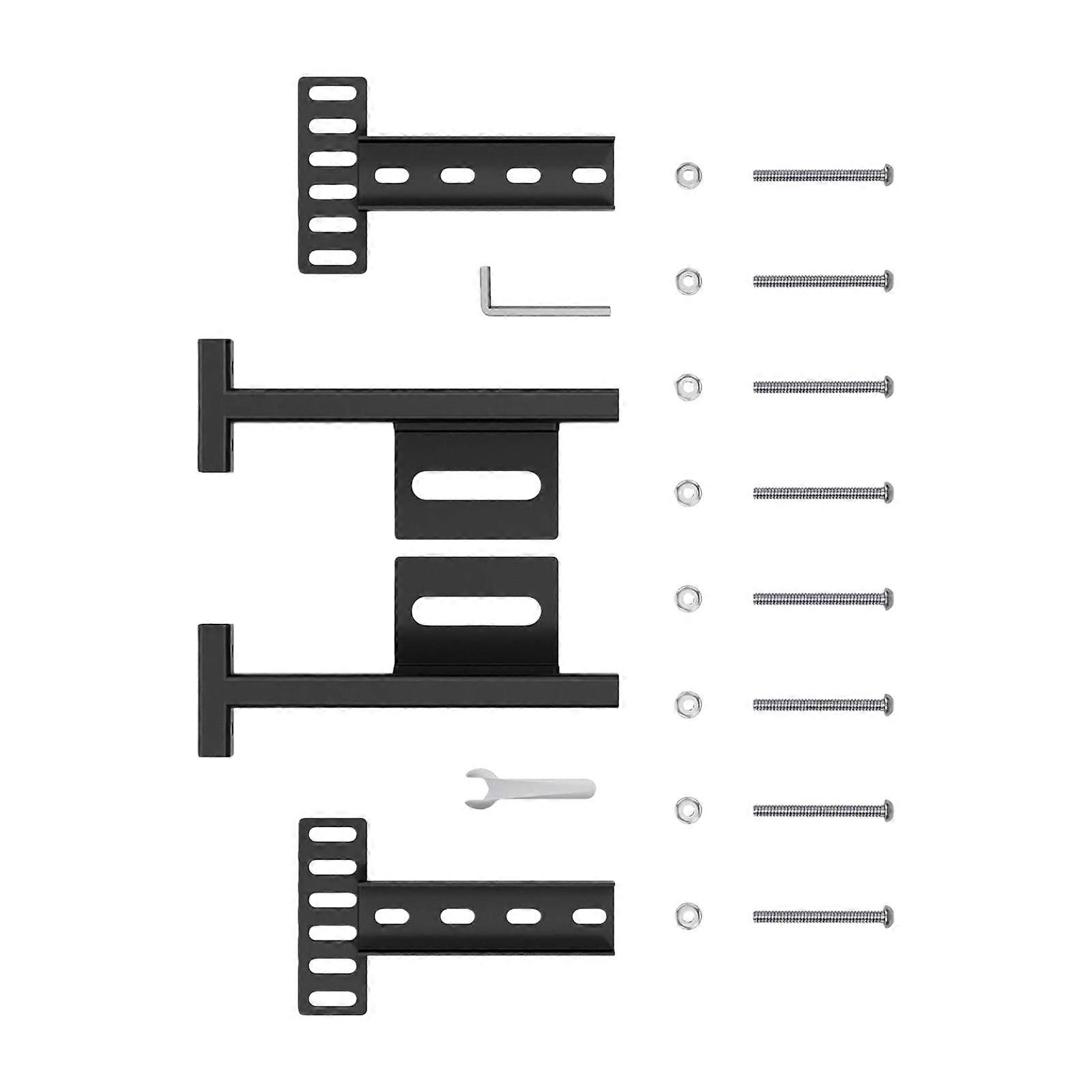 Universal Metal Bed Frame Brackets Quick Assembly Headboard Support System Anti Corrosion Coating Quiet Connection Structure Multicolor