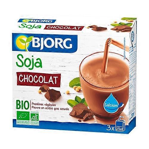 Mini chocolate soy protein calcium shake 3 units (Chocolate)