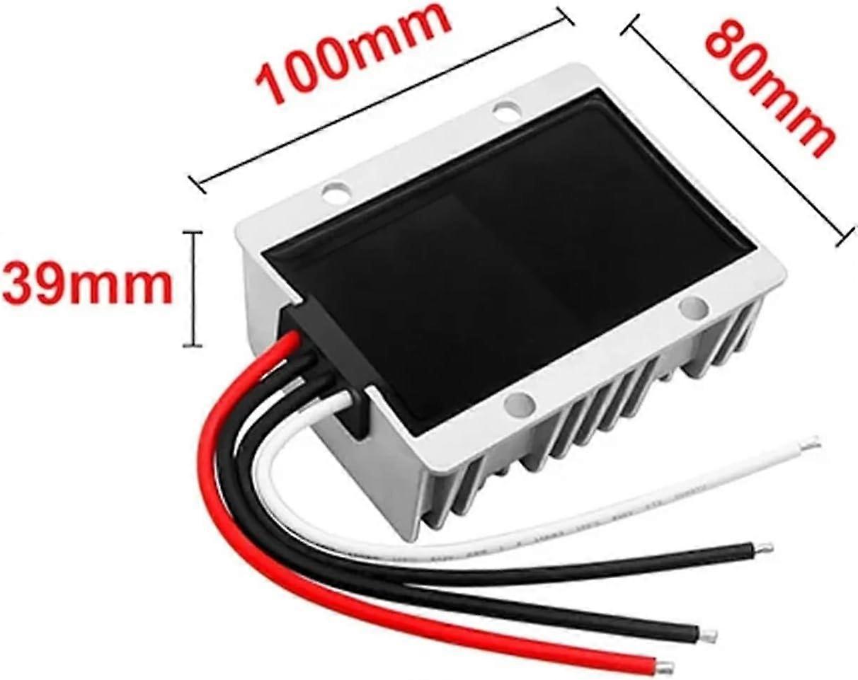 DC DC Battery Charger, 1036V Input, 12V/24V To 12.6V, 15A Constant Current, LeadAcid And Lithium Batteries Compatible