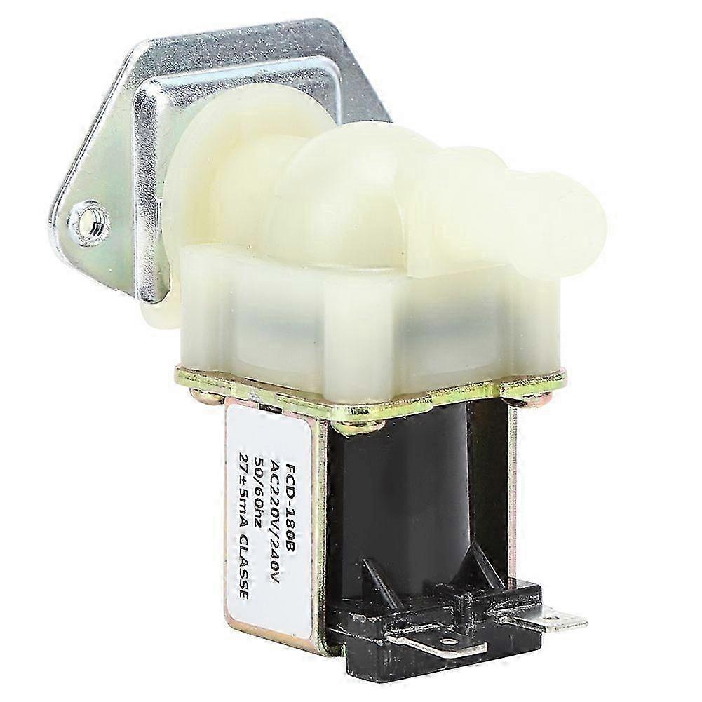 1/2in Electric Solenoid Valve Inlet 1-Way Guide Plastic for Home Using 220V 0.02-0.8Mpa