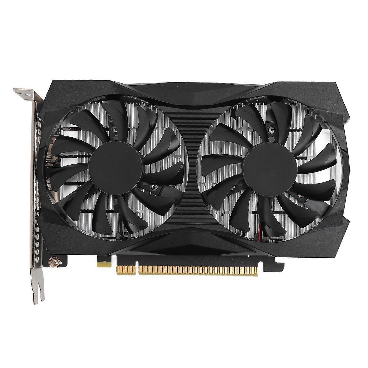 GTX1650 4GB GDDR6 128Bit Graphics Card Dual Fans PCIe 2.0 16X Gaming Graphics Card for Win10 8 8.1 7