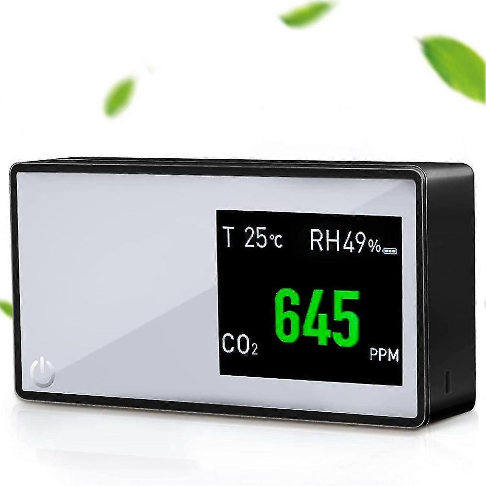 Air Quality Monitor,3 In 1 Multifunctional Co2 Detector Air Quality Detector Air Analyzer For Co2 F