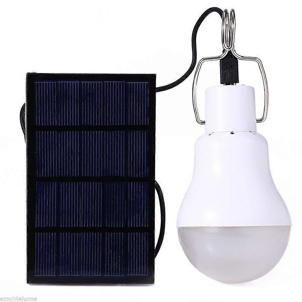 solar light bulb, energy light bulb, solar panel light bulb