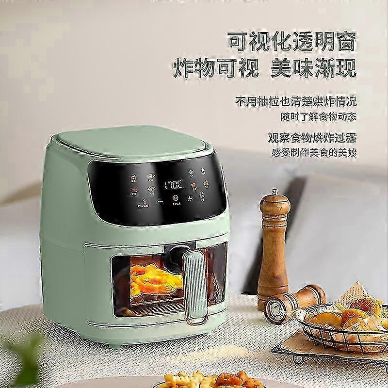 Air Frying Home Multi-function Intelligent 6L Visual Color Screen Touch Large Capacity Air Fryer Freidor De Aire